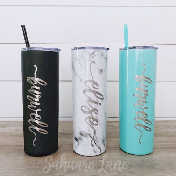 Drink & Barware Personalized insulated Stainless Steel Skinny Tumbler