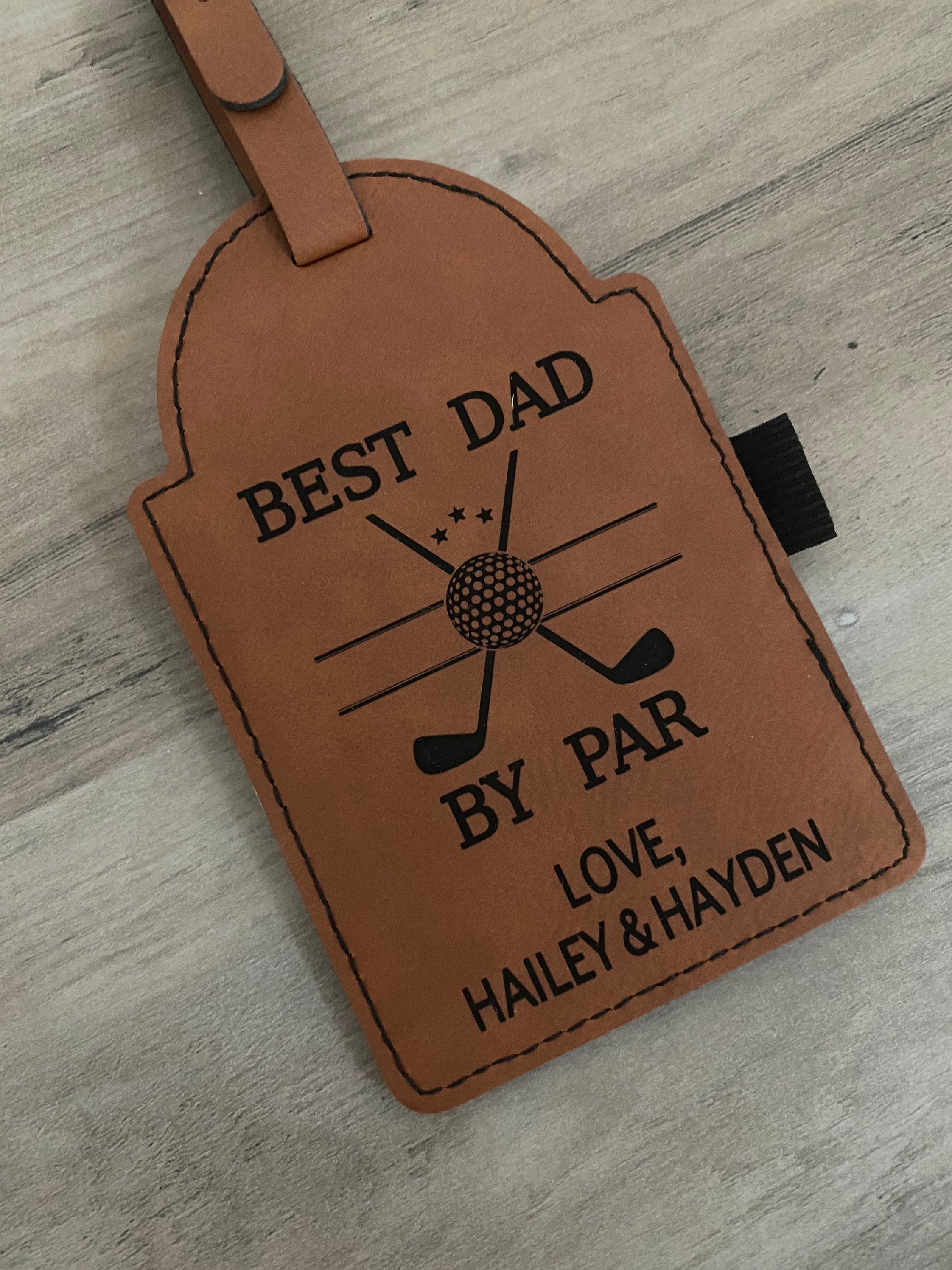 Personalized Engraved Golf Bag Tag With Tees Leather Golf Etsy wholesale-personalized-golf-course-bag-name-tags