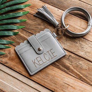 Cartera de mano personalizada grabada con nombre - Cartera de mujer - Cartera de mano - Monograma - Regalo para ella - Cartera de mano personalizada - Nombre grabado