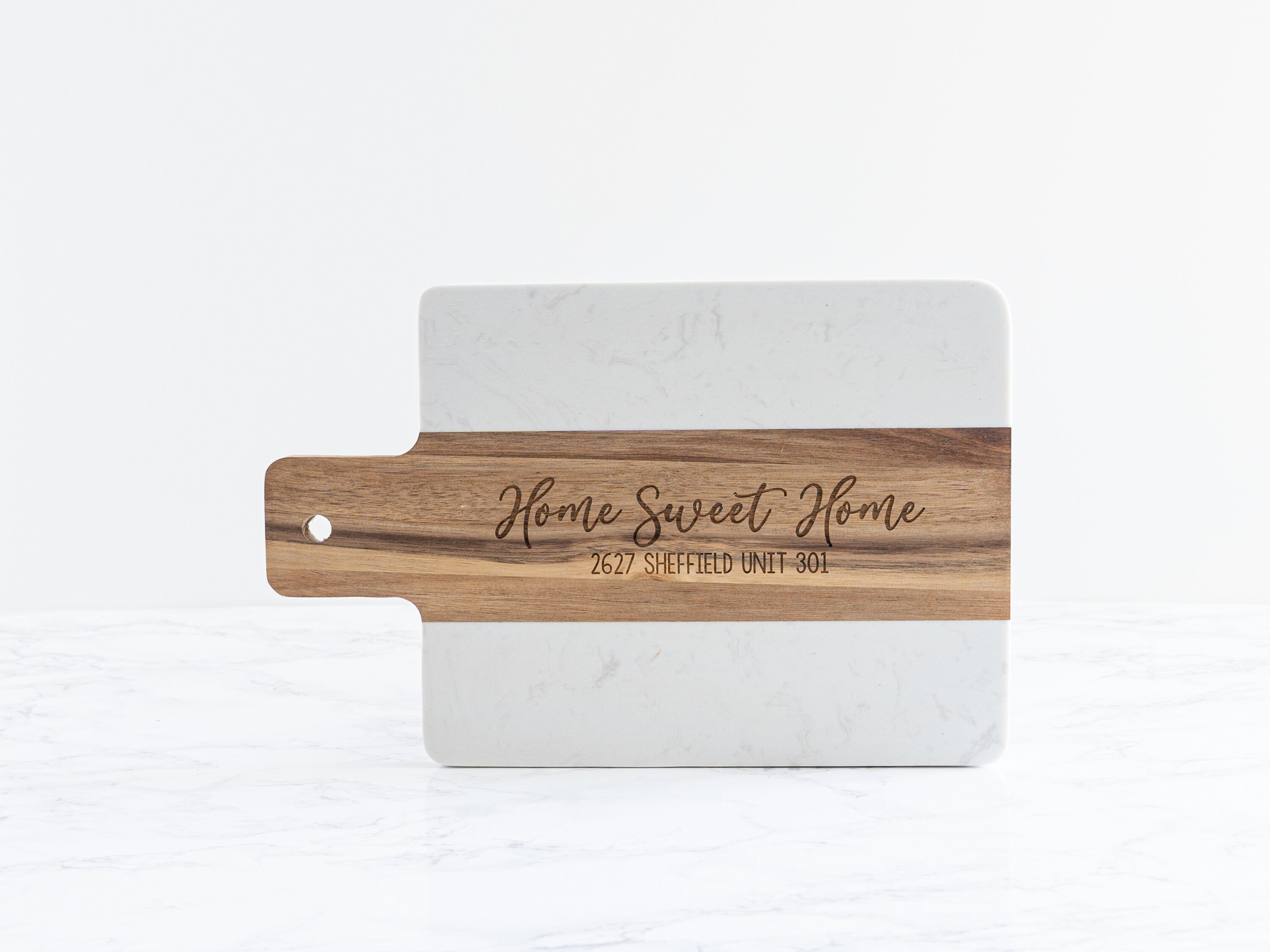 Personalized Marble Cheese Board Custom Cutting Board With Etsy