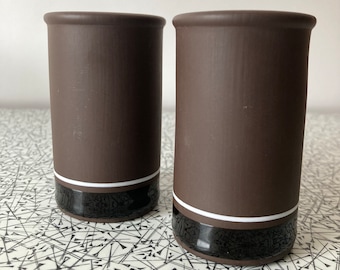 Hornsea Contrast salt and pepper pots with original stoppers