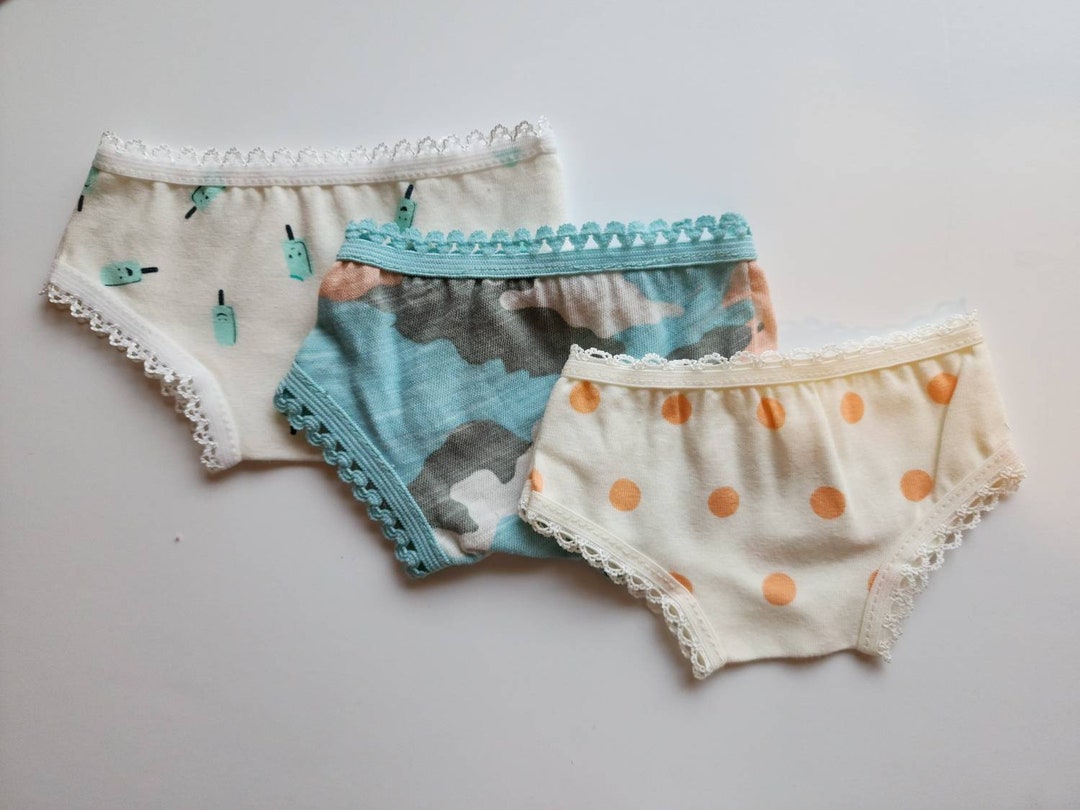 3 Pack Doll Underwear for 18inch Dolls and Bitty Baby by the Etsy