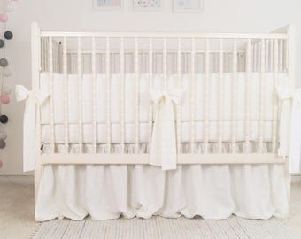 white crib sets