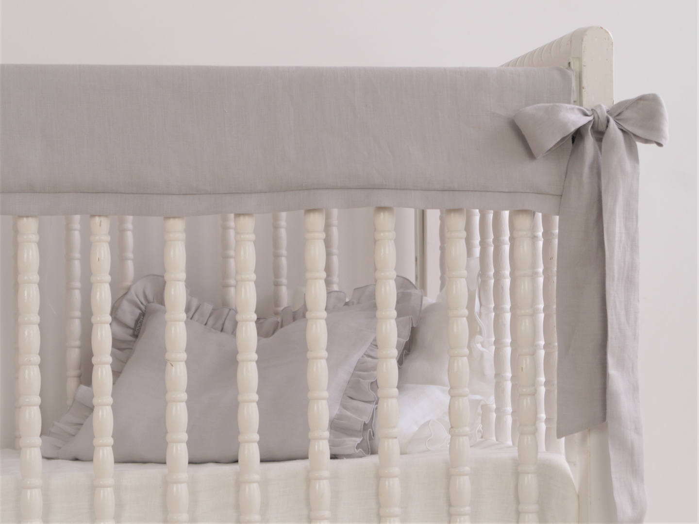 Crib bedding gray crib rail cover boy crib bedding rail Etsy