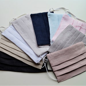 20 pack   Linen face mask, wholesale, bulk pack, washable face mask,