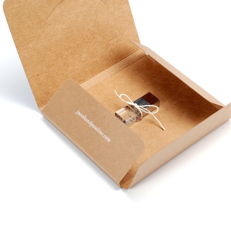 USB Kraft Envelope, Custom USB Box 10x15x1 Cm Pack 250 Pcs Etsy