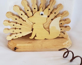 Napkin Holder, Wood Napkin Holder, Handmade Napkin Holder