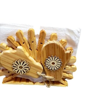 Handmade Spoon Napkin Holder, Napkin Holder