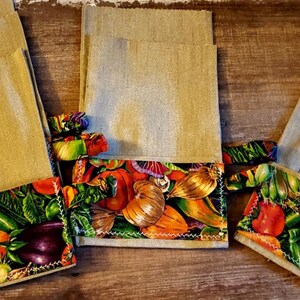 Cutlery Pocket Holder Satiny Napkin Holder- Kitchen Tableware- Silverware Holder