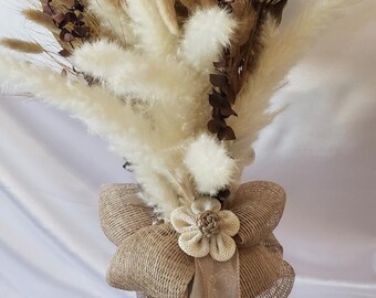 Large Dried Flower Bouquet, Dried Bouquet, Hand Tied Bouquet