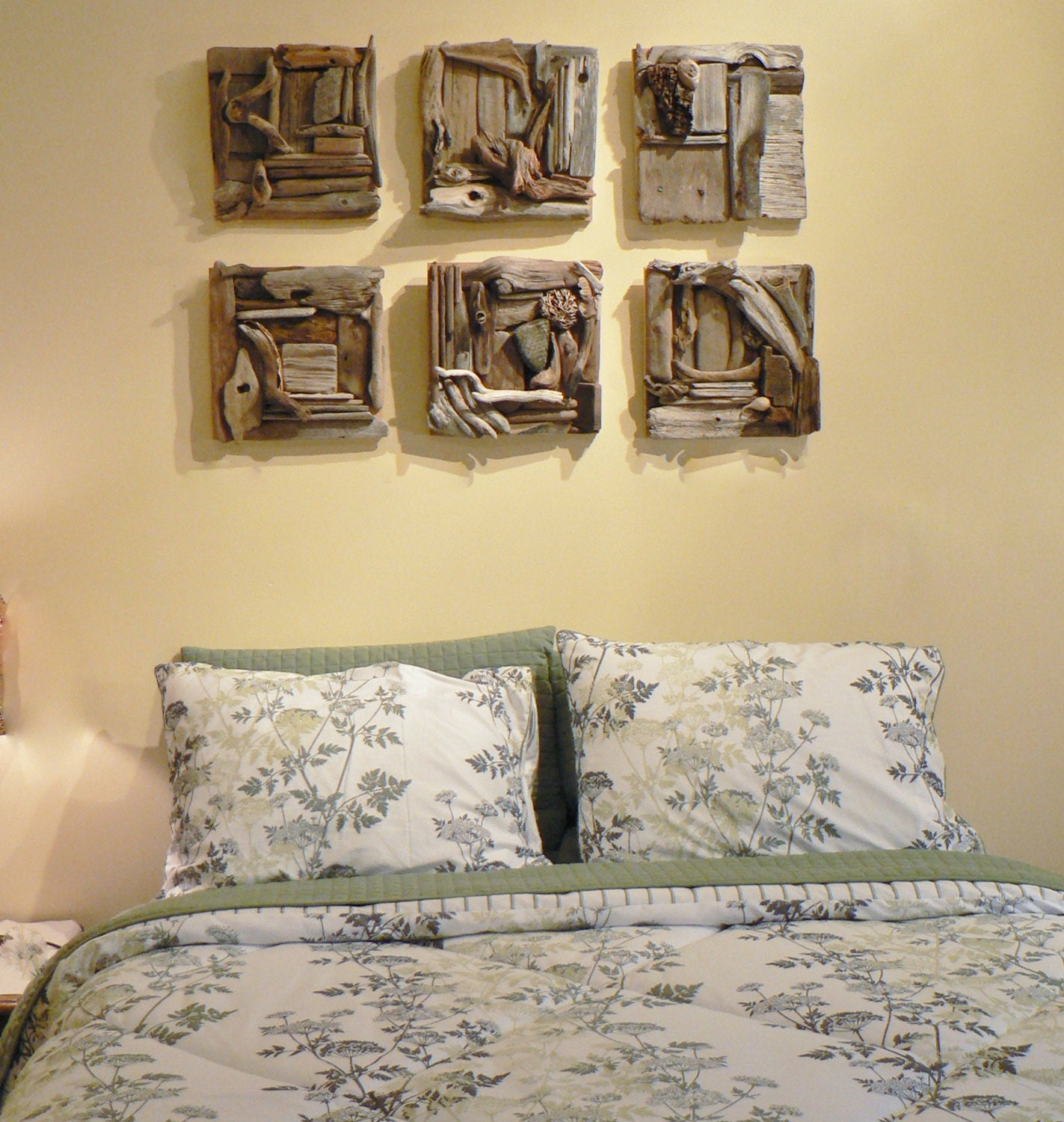 Driftwood art Driftwood wall art Rustic home decor Home Etsy