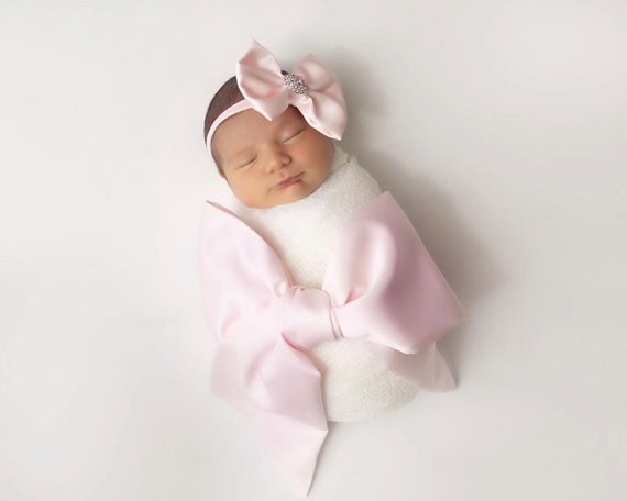 Baby swaddle and matching headband online