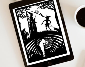 Cross Stitch Pattern Pinocchio Cross Stitch Pattern PDF Cross Stitch Kit for Adults Fairy Tale Digital Pattern