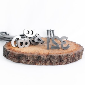 0-9 Number Branding Irons - 2&quot; Tall - 10 Numbers - Custom Cowboy Monogram - The Heritage Forge