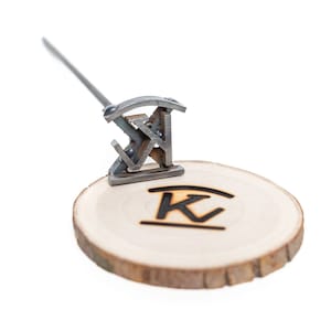 Handmade Custom Branding Iron for Hats, Wood, Leather, Cowhide - The Heritage Forge