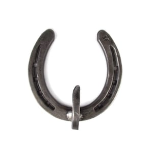 Rustic Horseshoe Curtain Rod Holders and Curtain Tie Back Perfect Curtain Hangers for Windows and Sliding Doors The Heritage Forge image 7