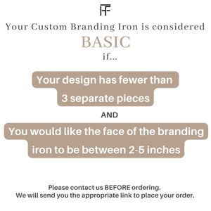 Handmade Custom Branding Iron BASIC The Heritage Forge image 6