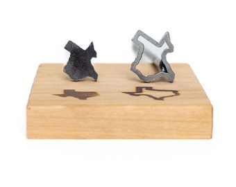 Mini 1&quot; Branding Irons - 50 States of America - For Branding Hats, Leather, Wood, Cowhide, Steak - The Heritage Forge