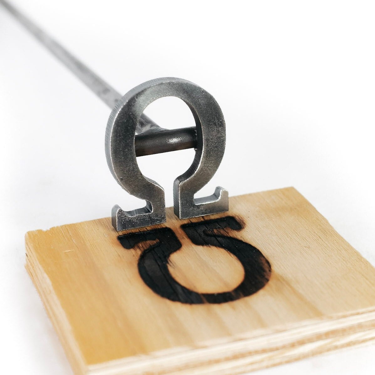 Greek Character Branding Iron - Choose your Character - For BBQ, Crafts, Woodworking Projects - The Heritage Forge