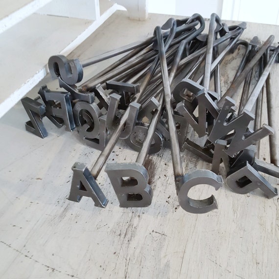 Alphabet Branding Iron Irons Select option
