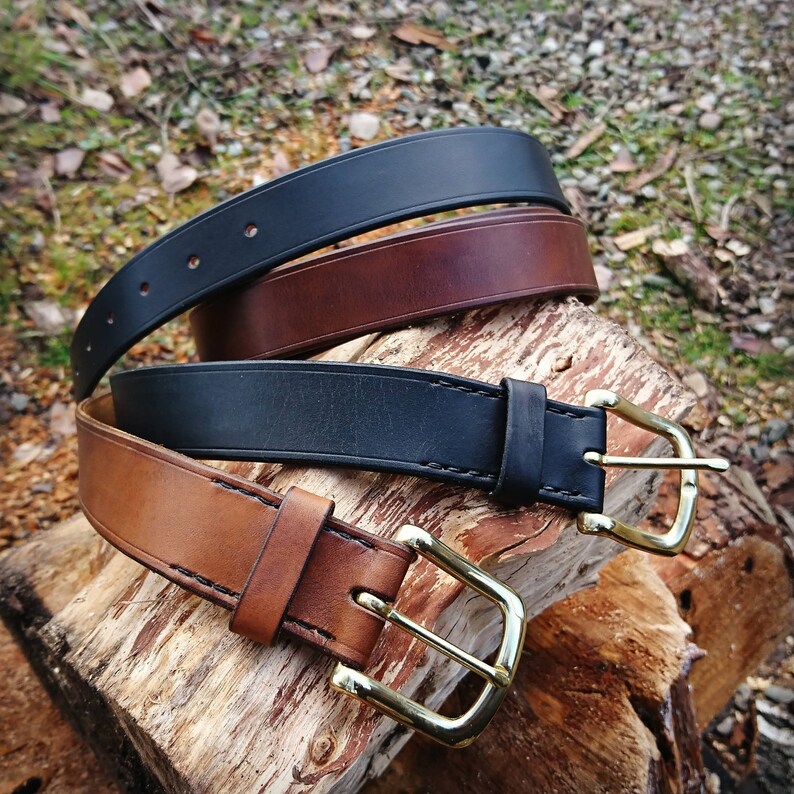 Handmade Leather Belt Etsy