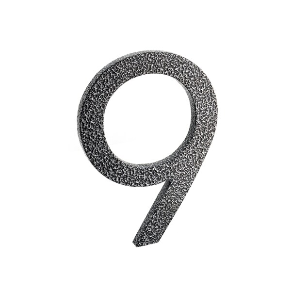 8 Inch Modern House Numbers - Etsy