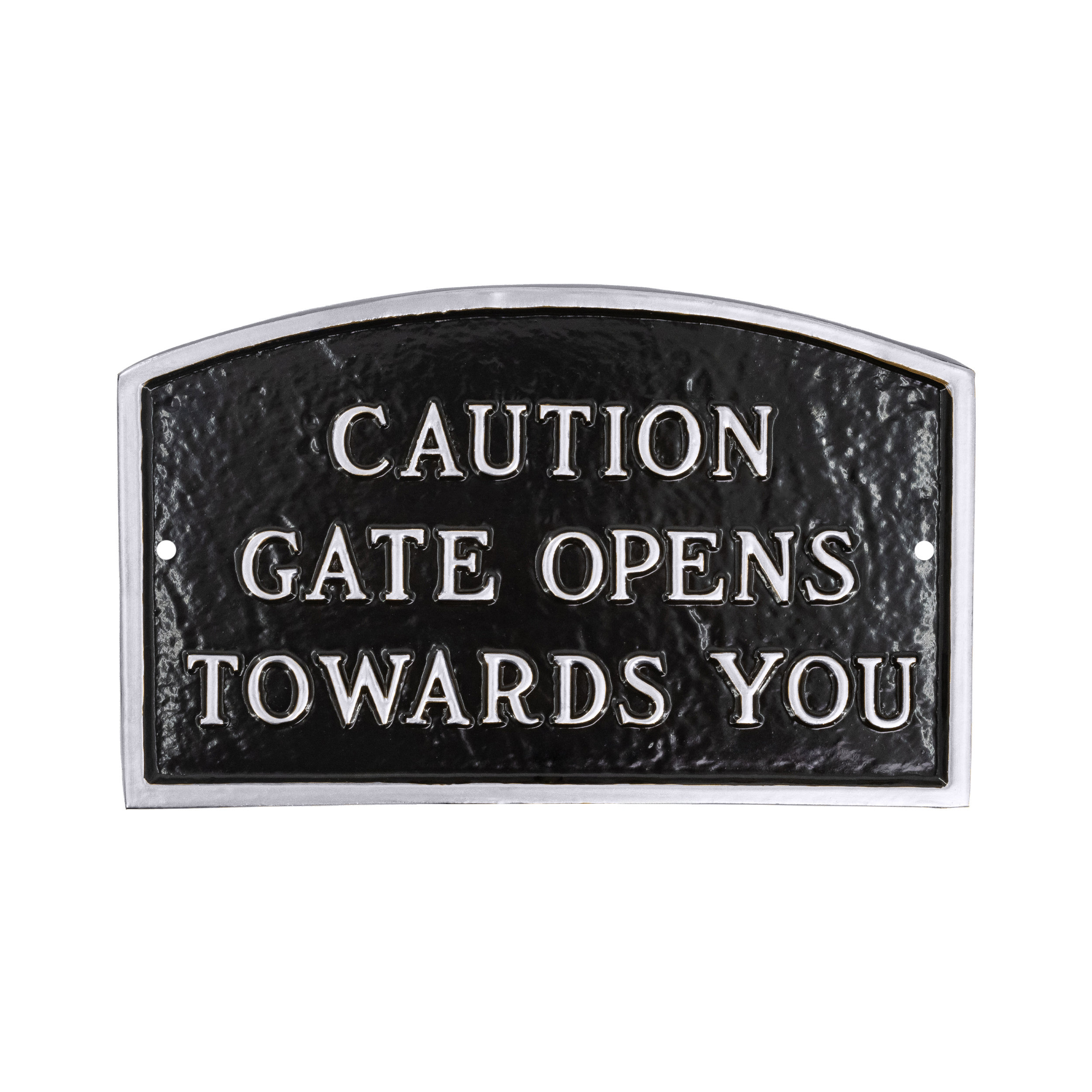 Caution Approach Gate Slowly Sign 150 X 200mm - Customisable