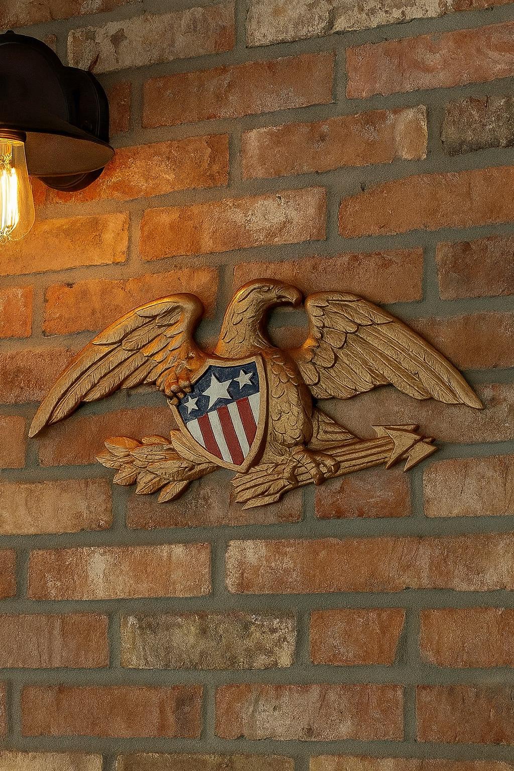 Vintage Eagle Wall Hanging - Etsy