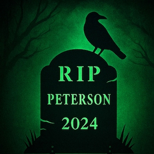 Halloween Decoration, R.I.P Halloween Decoration, Custom Tombstone, Halloween Lawn Decoration - Headstone