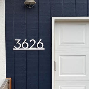 House Number Sign | House Numbers | Address Sign | Address Plaque | Metal House Number | 911 Visibility Address Numbers for House