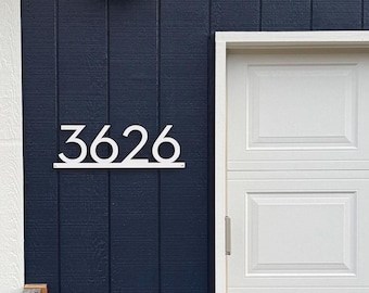House Number Sign | House Numbers | Address Sign | Address Plaque | Metal House Number | 911 Visibility Address Numbers for House