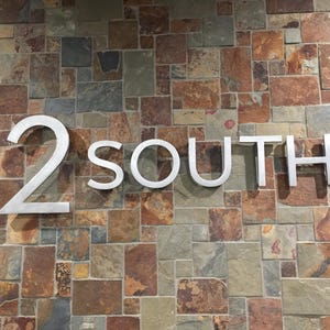 24 Inch Modern House Numbers & Letters, Floating or Flush, Durable Precision Cut Aluminum, Large Numbers, Commercial Numbers