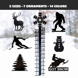 Metal Snow Gauge, Winter Snow Reader, Durable 14-Gauge Steel, Rust-Resistant Powder Coat, 14 Color Options, Made in Michigan