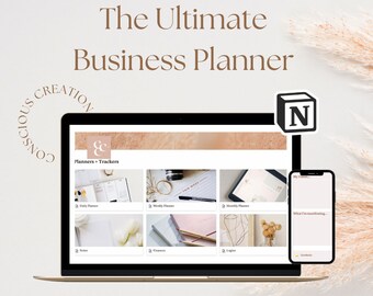 Notion Business Planner for Conscious Business Owners