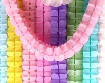 tissue paper garland australia