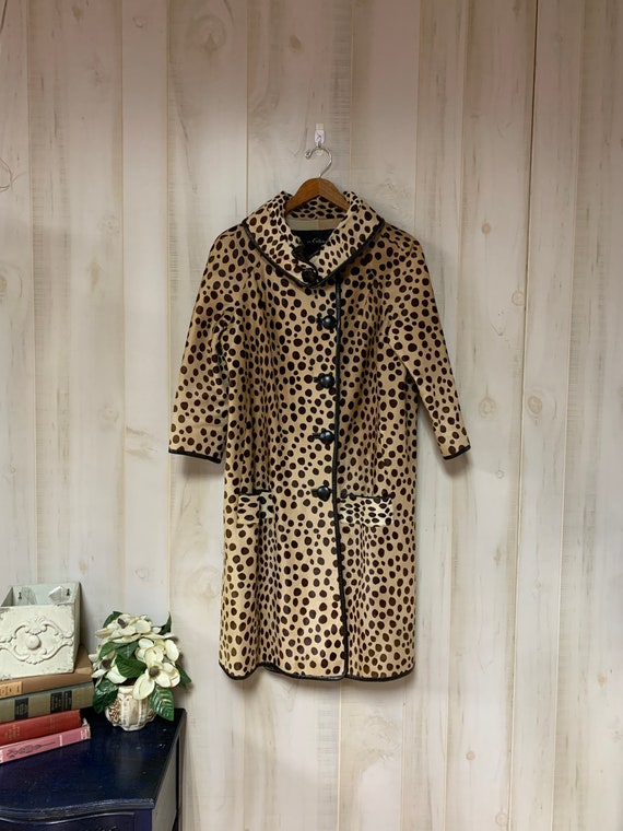 Exquisite Vintage 1960s Eiler Furs Ladies Leopard… - image 1