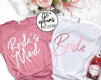 bridesmaid shirts cheap