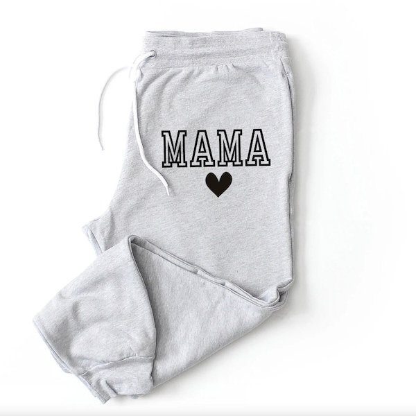 Mama Sweatpants and Tee Set Option - Comfy Mommy Outfit  - Mama Jogger Pants - Mom Est. Sweatpants - Mother's Day Gift - New Mama Gift