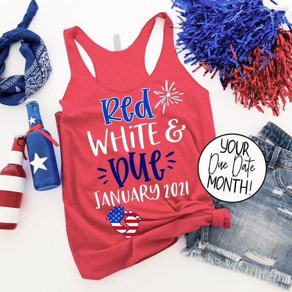 4th of july pregnancy outfit