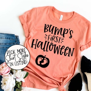 bumps first halloween shirt
