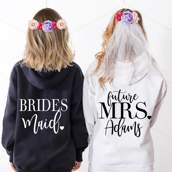 Bridal Party Hoodie Etsy