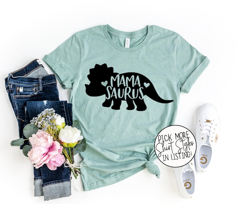 mama dinosaur shirt