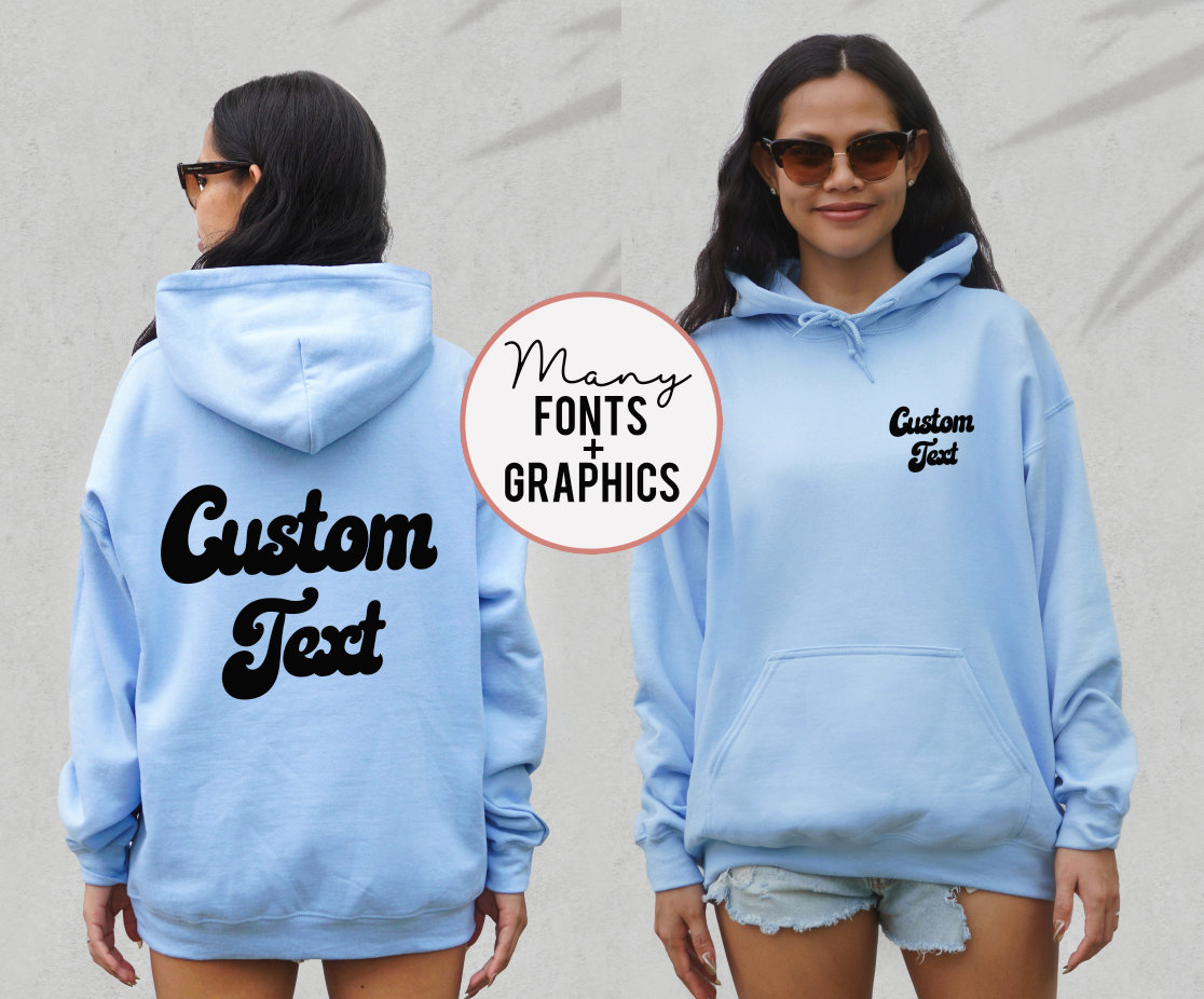 custom hoodies for women