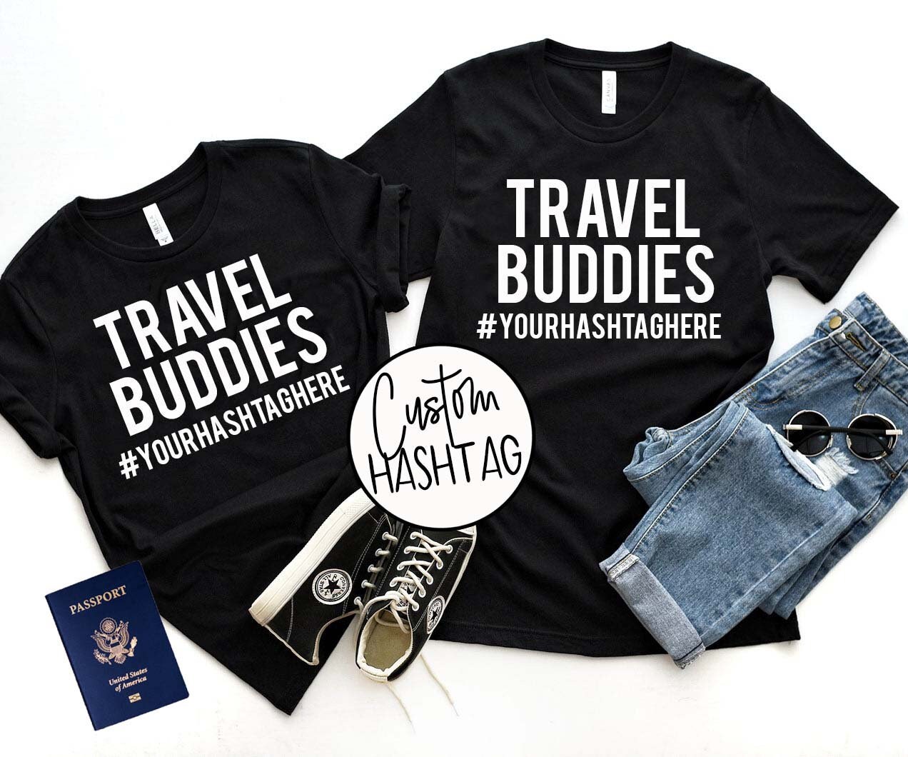 travel buddies shirts