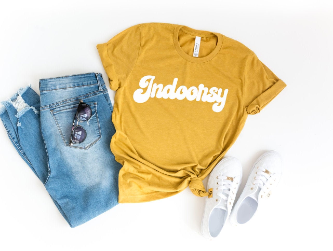 Indoorsy Shirt - Indoor Shirt - Funny Graphic Tee - Soft Tee Shirt - …