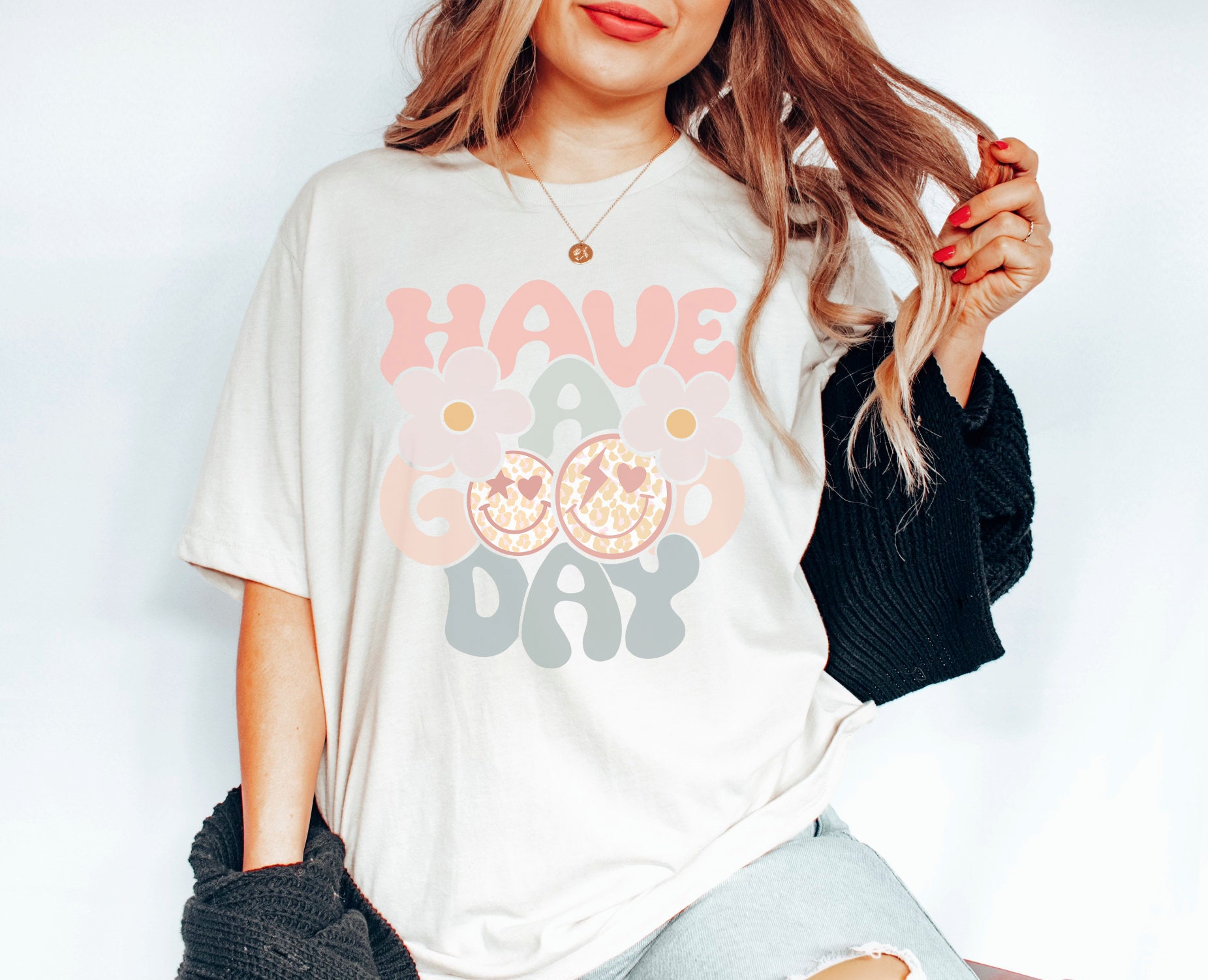 Have a Good Day T-shirt Feel Good Graphic Tee Mothers Day - Etsy Canada