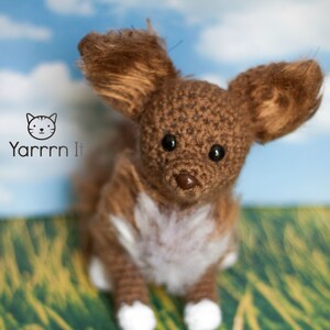 Crochet Dog -Mocha the Chihuahua -  PDF Crochet pattern