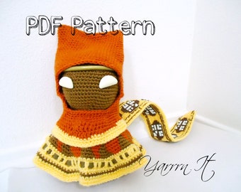 Journey Sackboy Amigurumi PDF Pattern