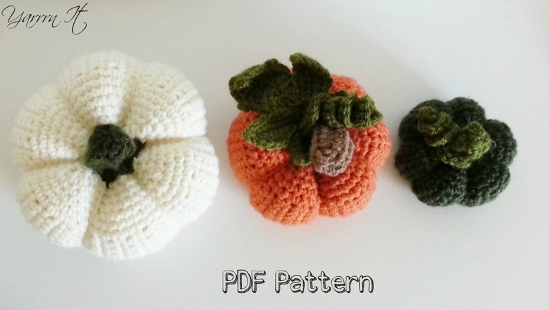 Pumpkin Patch PDF Amigurumi Crochet pattern image 3