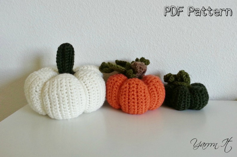 Pumpkin Patch PDF Amigurumi Crochet pattern image 5